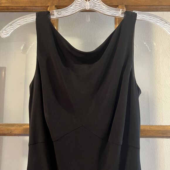 ABS by Allen Schwartz Evening Dress Black Size Petite S Elegant Cocktail /Formal - Picture 3 of 7